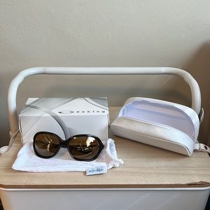 Oakley Warm Up Sunglasses- Chocolate Sun w/ Gold Iridium